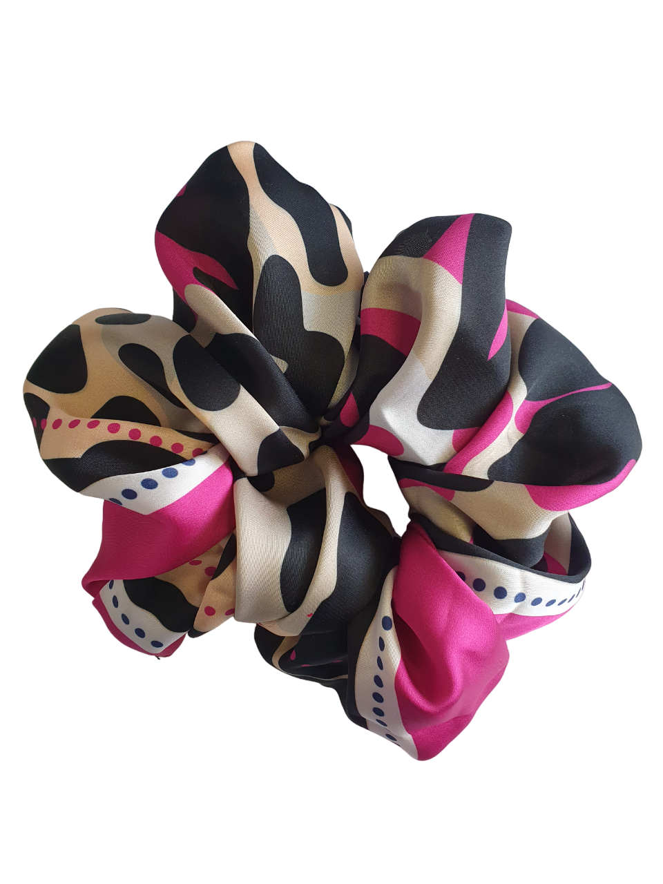 COLET XL | Manchas - Magenta & Negro