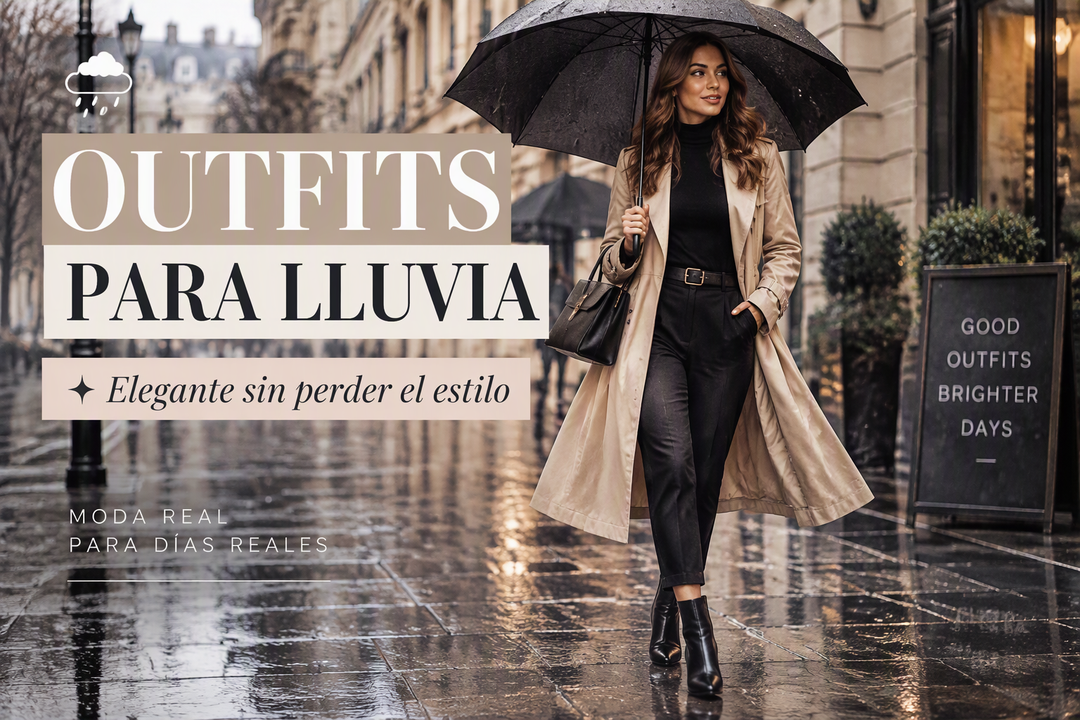 Cómo vestir elegante en días de lluvia sin perder el estilo