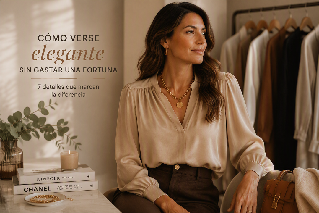Cómo verse elegante sin gastar una fortuna: 7 detalles que marcan la diferencia