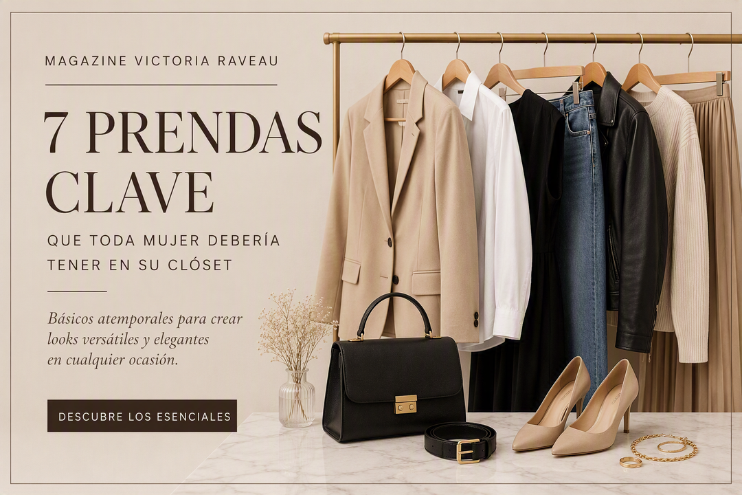 7 Prendas clave que toda mujer debería tener en su clóset