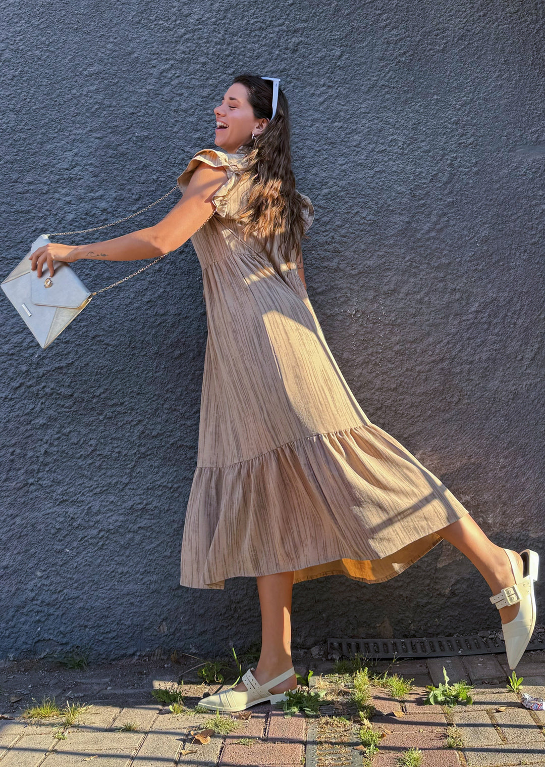 Vestido Begoña | Beige