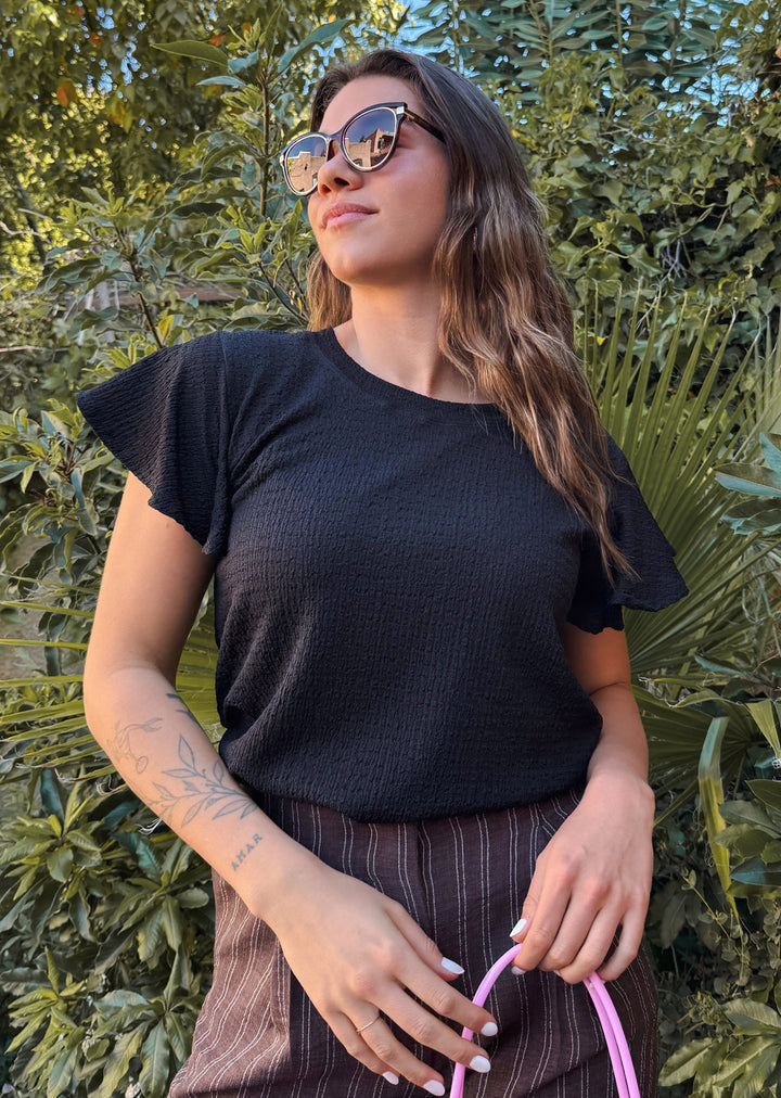 Polera Amparo | Negra