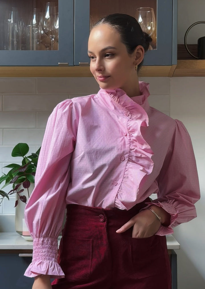 Blusa Gabi | light red