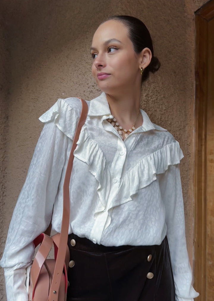 Blusa Martina | Crudo print
