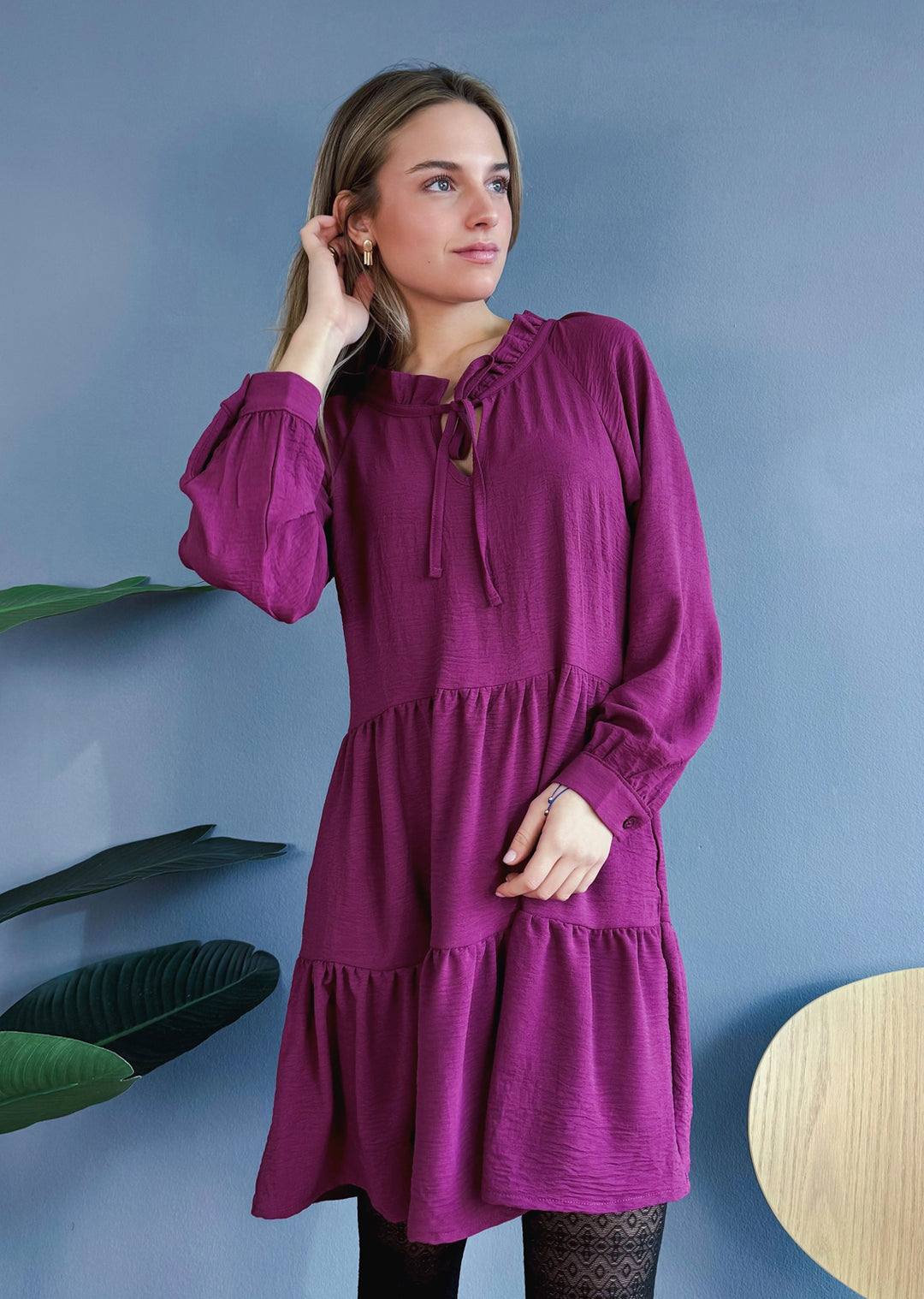 Vestido Renata | Magenta