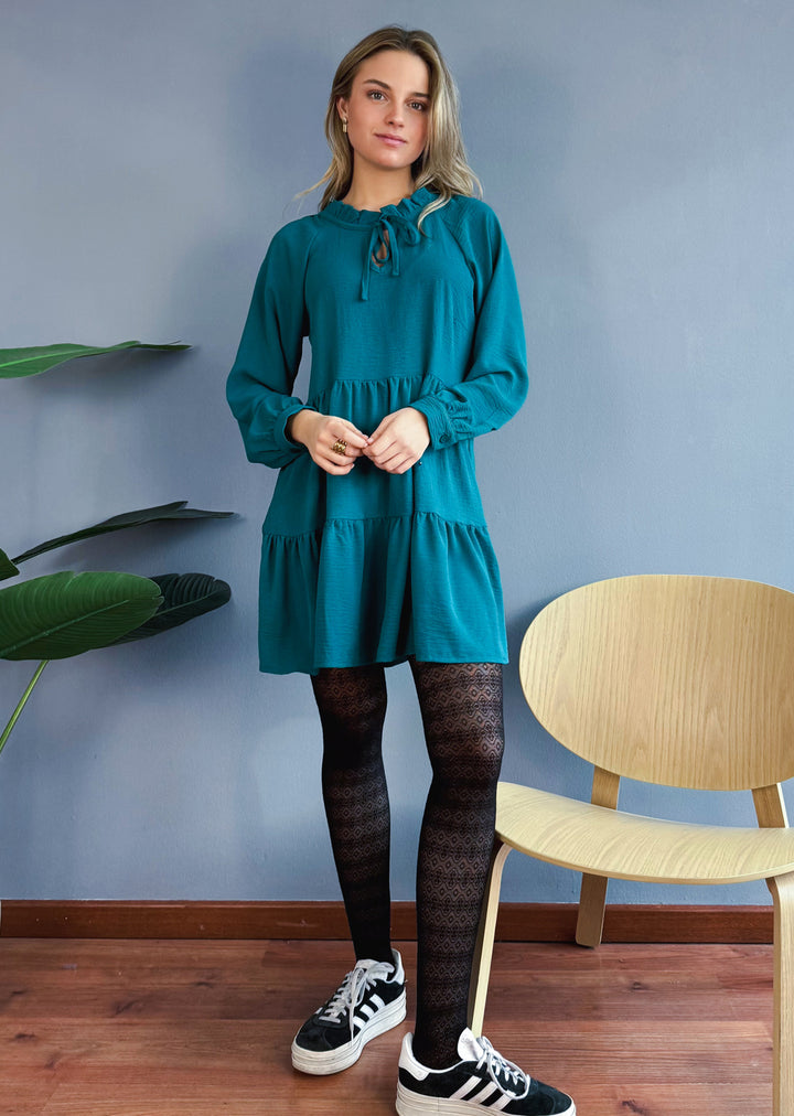 Vestido Renata | Petróleo