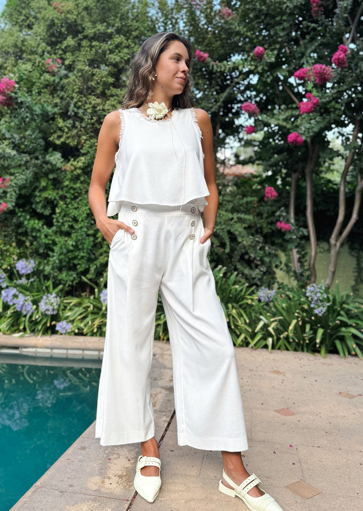 Top Colomba | Blanco