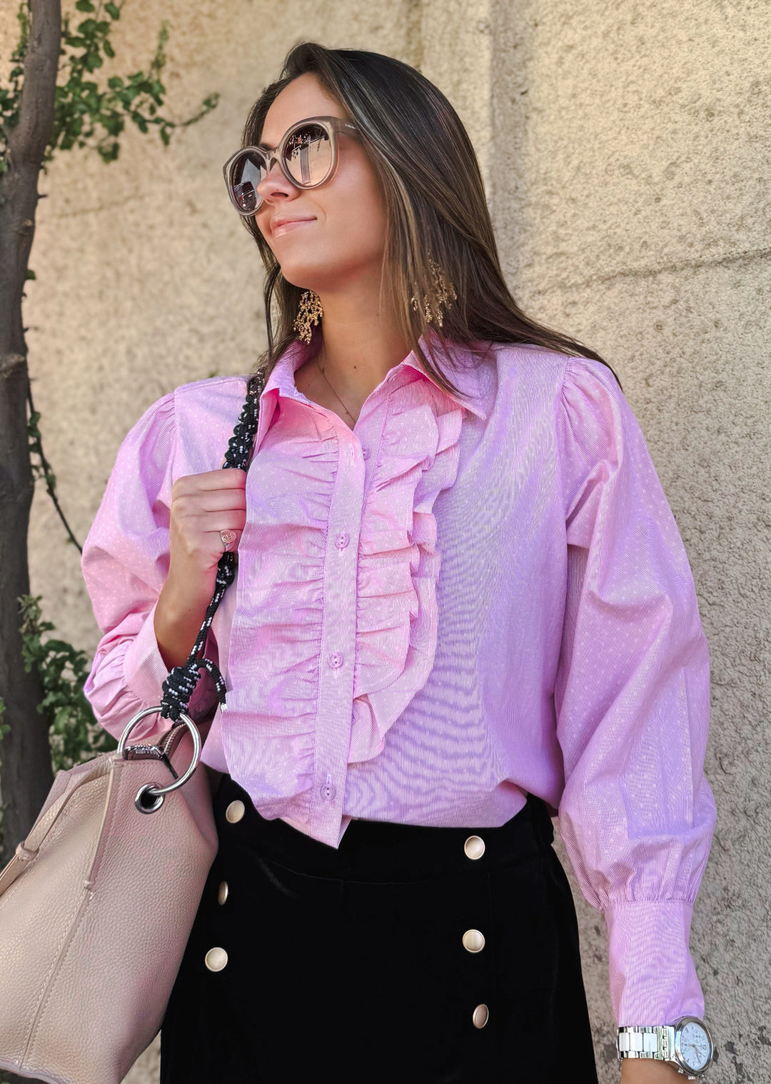 Blusa Isa | Light red