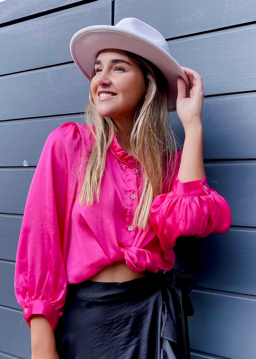 Blusa Antonia | Fucsia