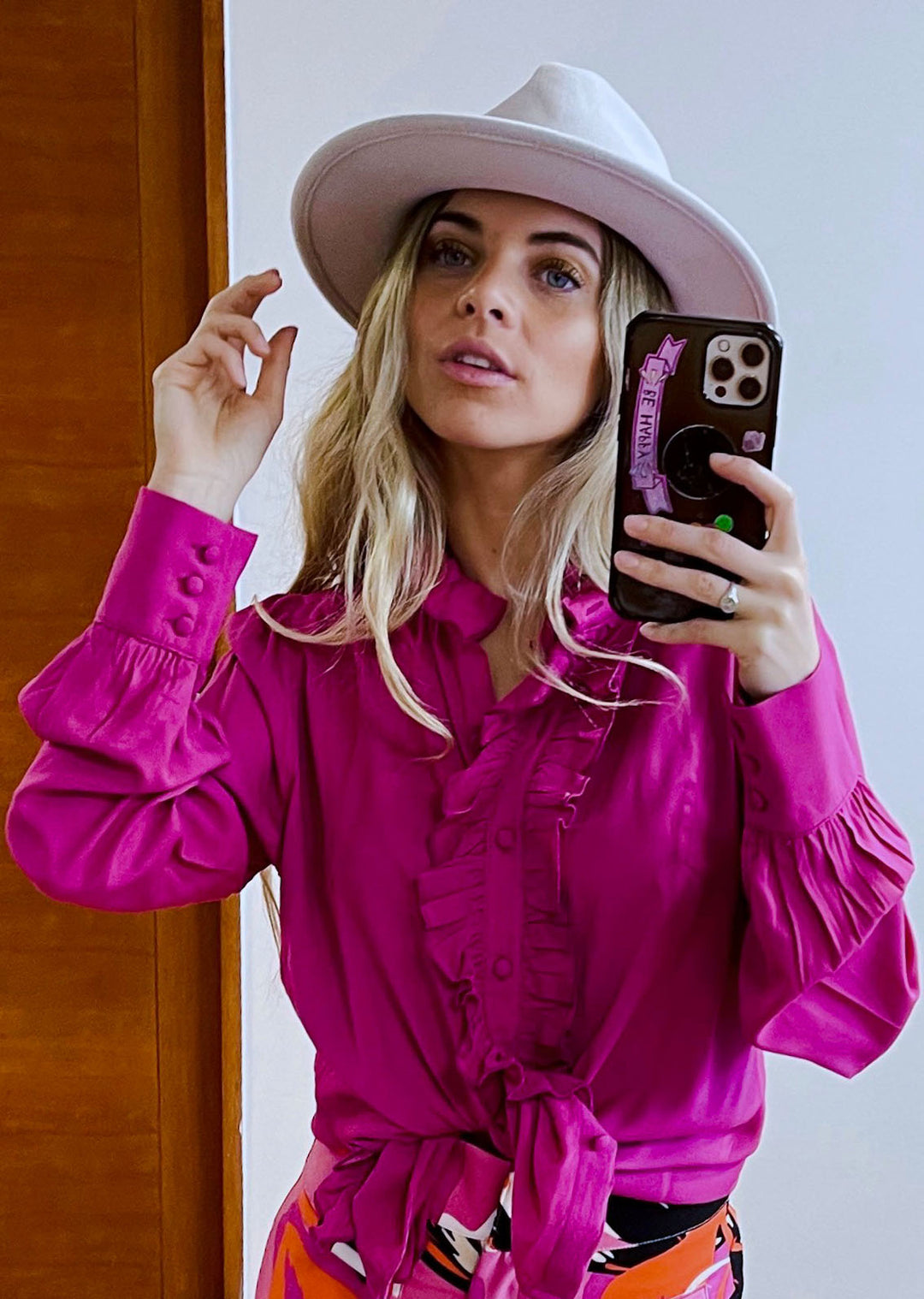 Blusa Isabella | Fucsia