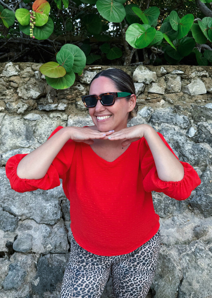 Blusa Gloria | Roja