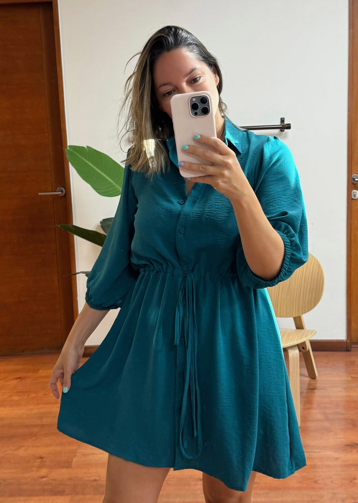 Vestido Domi | Petróleo