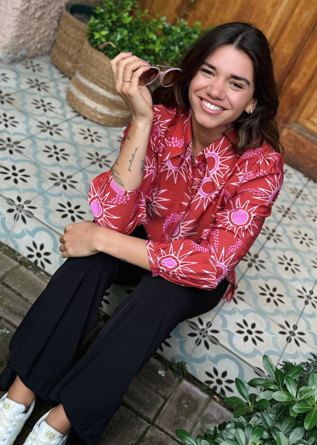 Blusa Elena | Terracota
