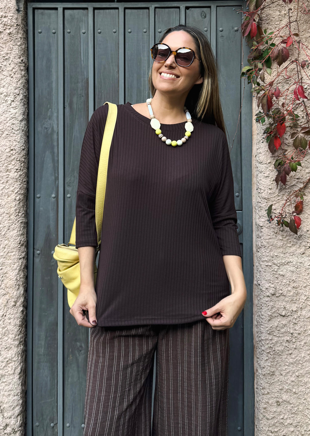 Polera Tere | Chocolate