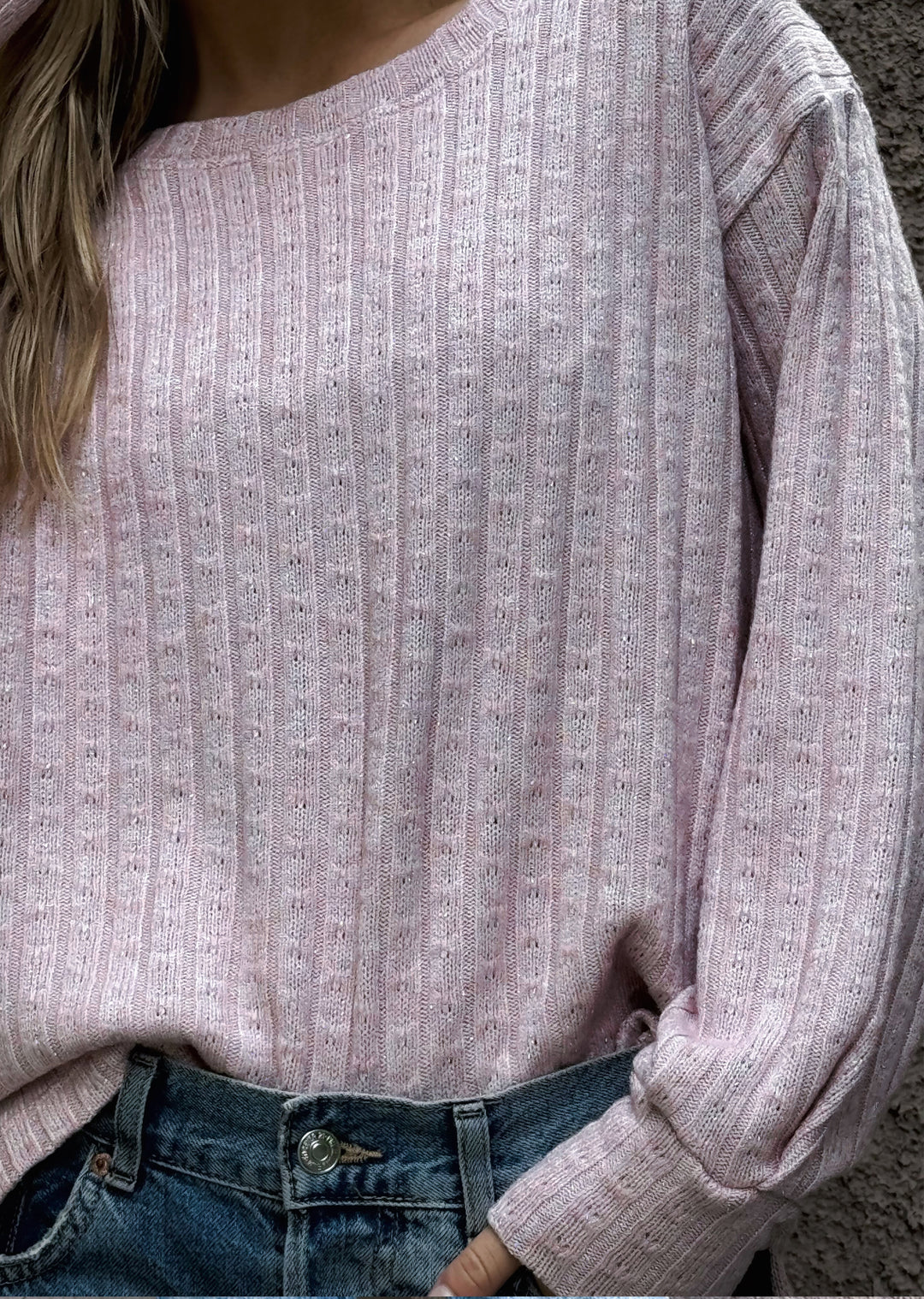 Chaleco Ada | Baby pink