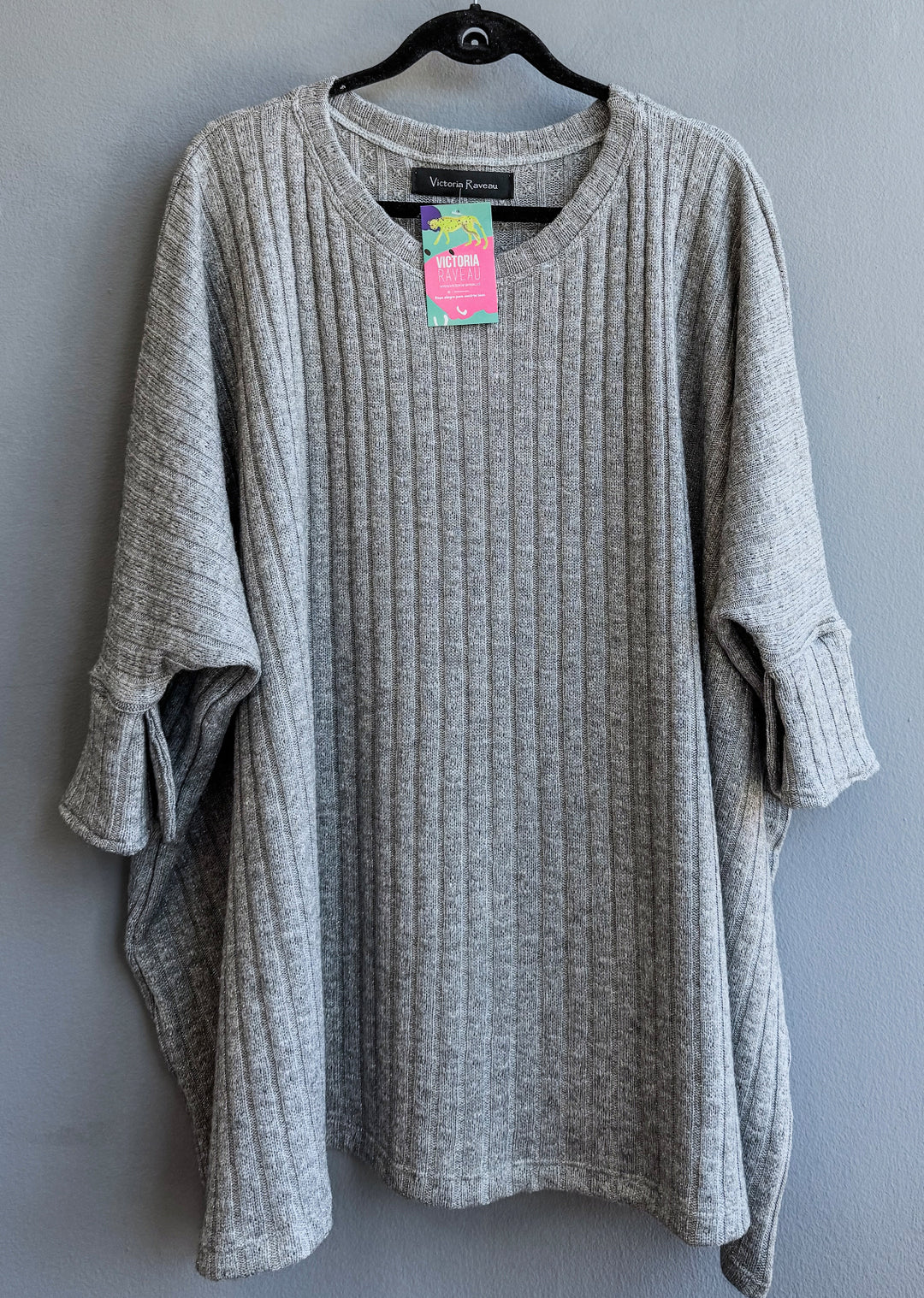 Polera Leonor | Lanilla Gris