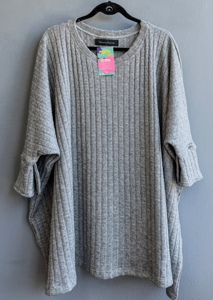Polera Leonor | Lanilla Gris