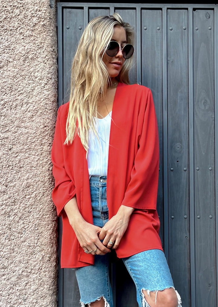 Kimono Midi | Crep Pomelo