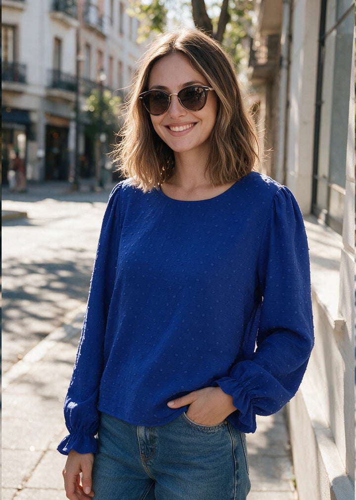 Blusa Gloria Manga Larga