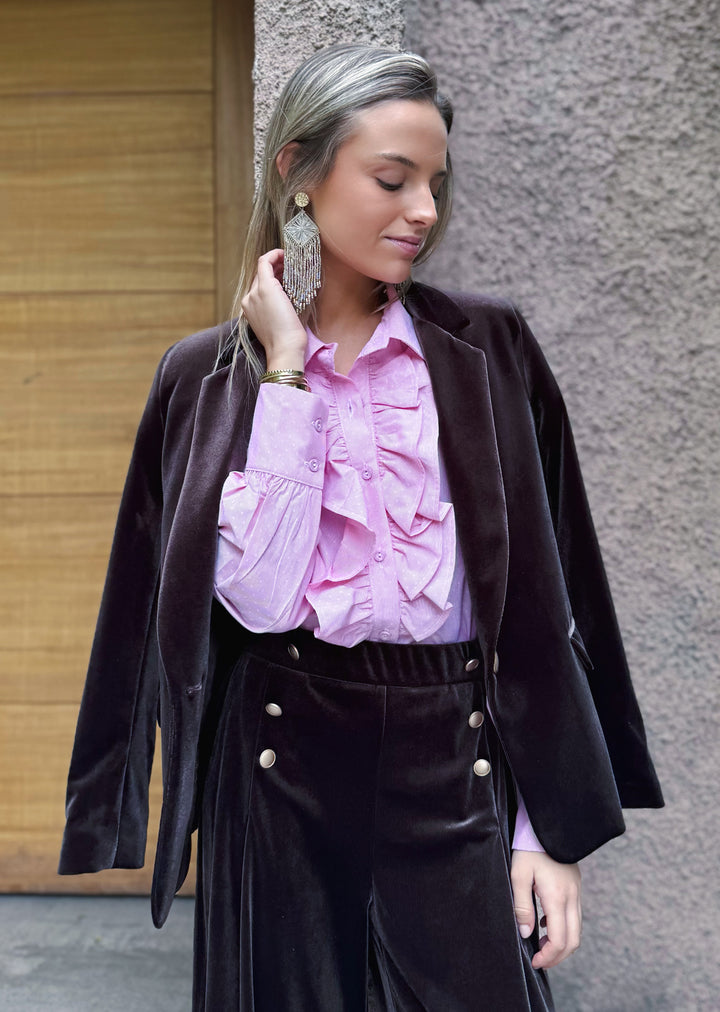 Blusa Isa | Light red