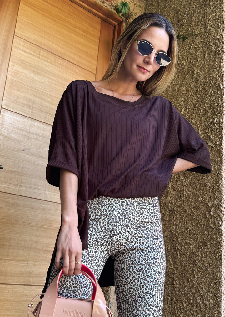 Polera Irene | Chocolate