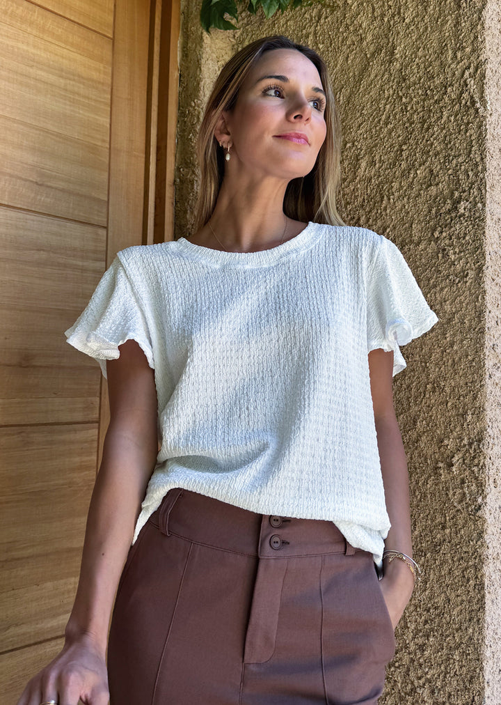 Polera Amparo | Crudo