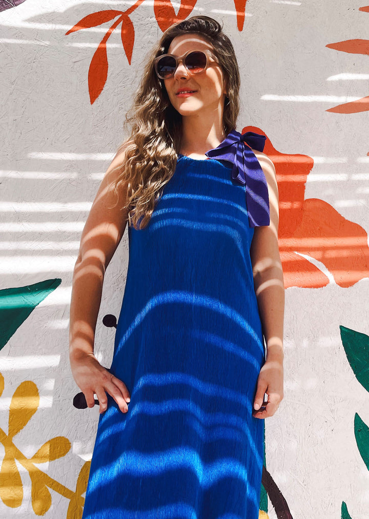Vestido Lucía | Azulino