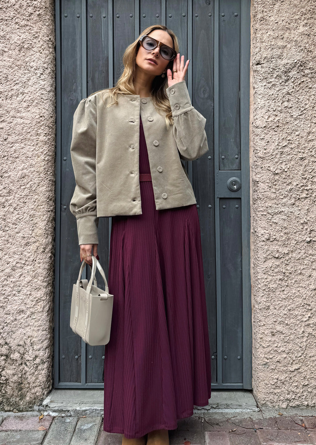 Vestido Luz | Burdeo