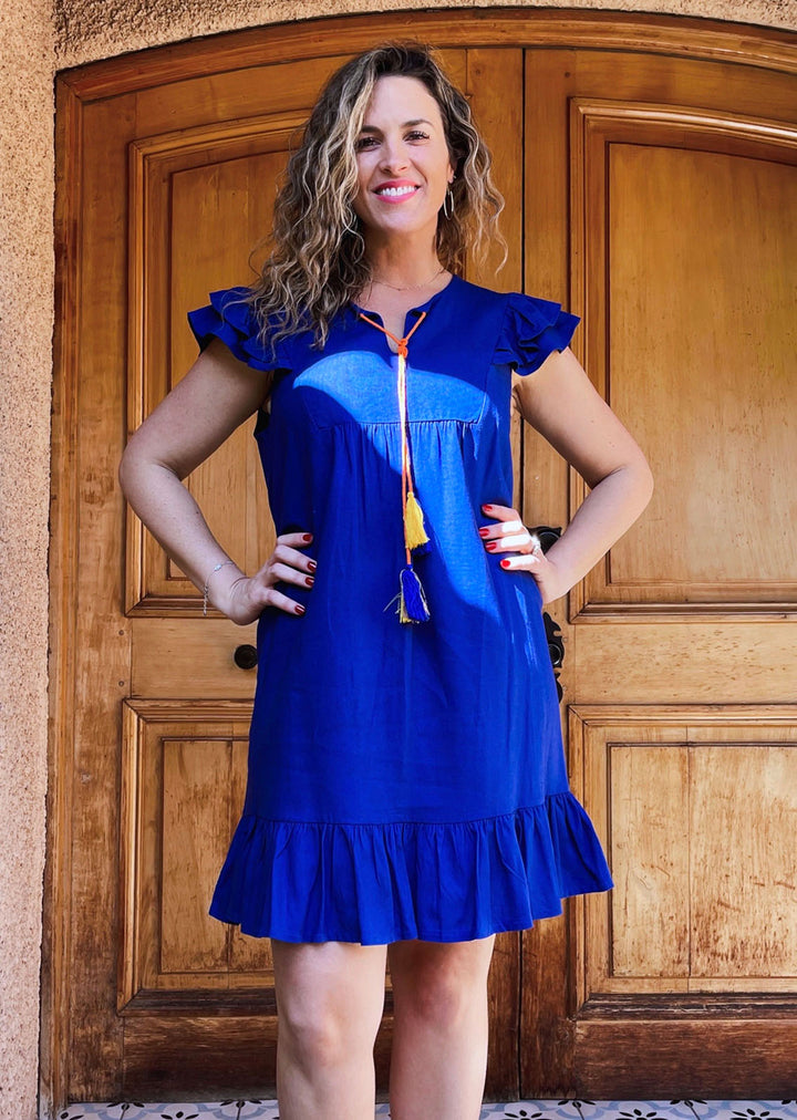 Vestido Clara | Azul