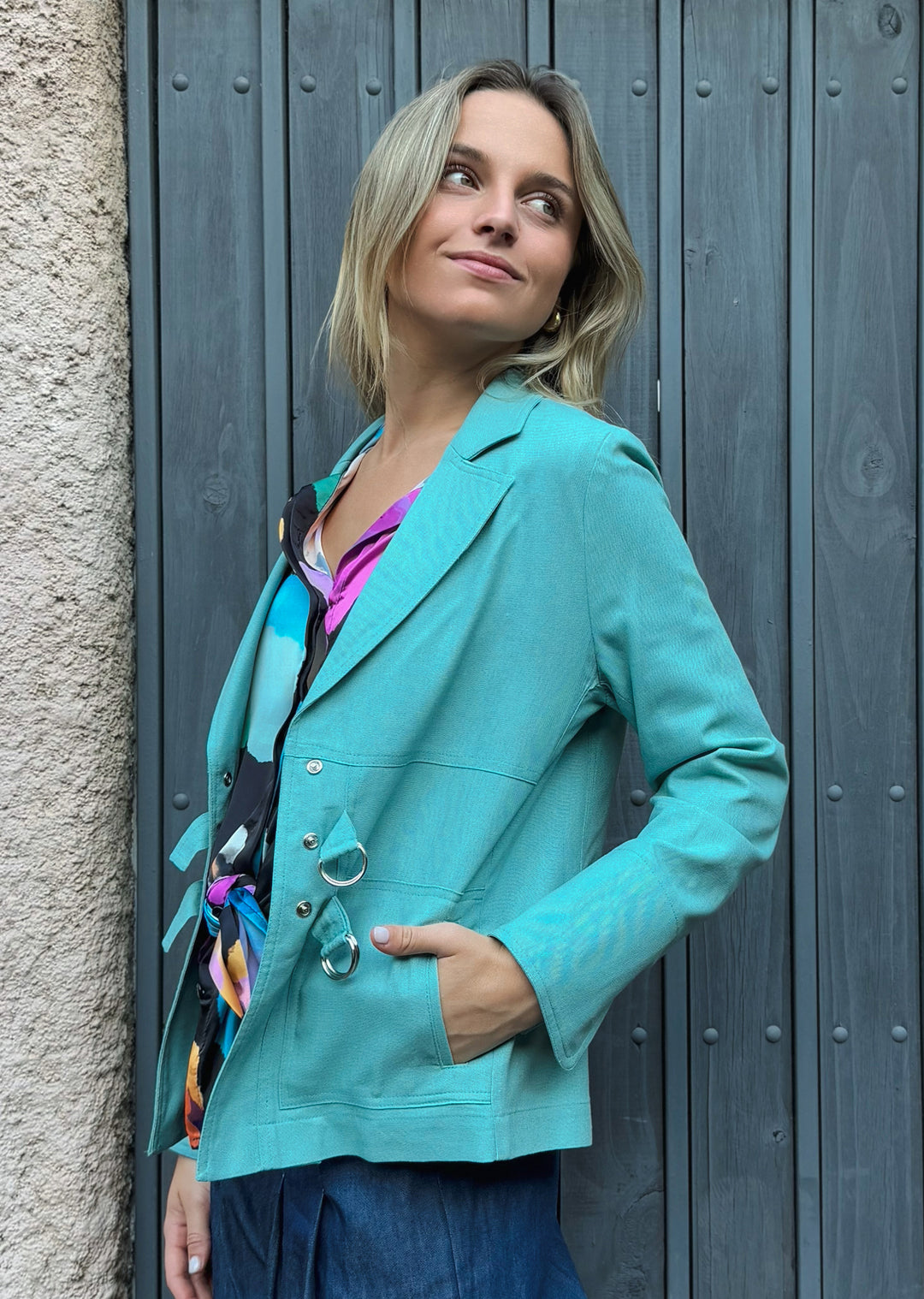 Chaqueta Ana | Sky Blue