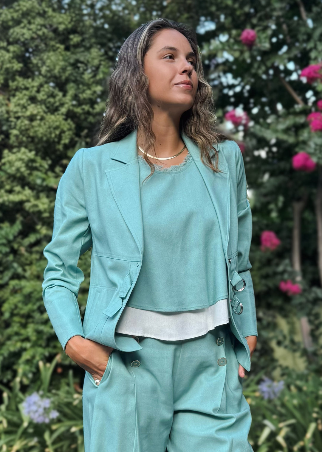 Chaqueta Ana | Sky Blue