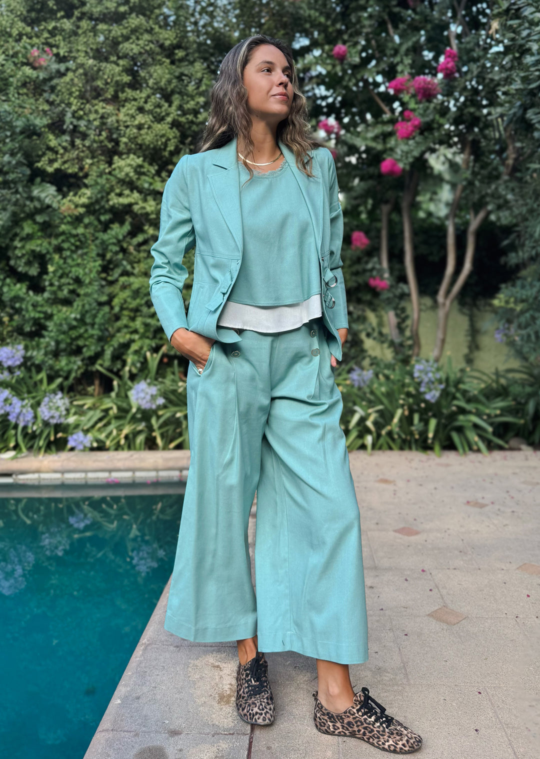 Chaqueta Ana | Sky Blue