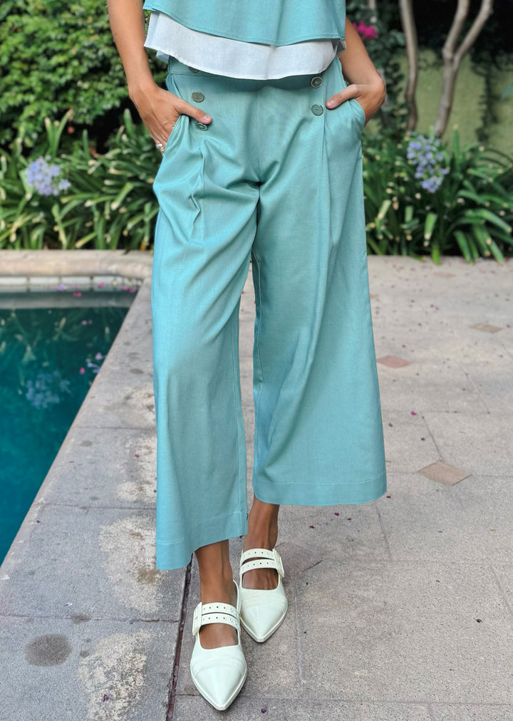 Pantalón Culote Colomba | Sky Blue