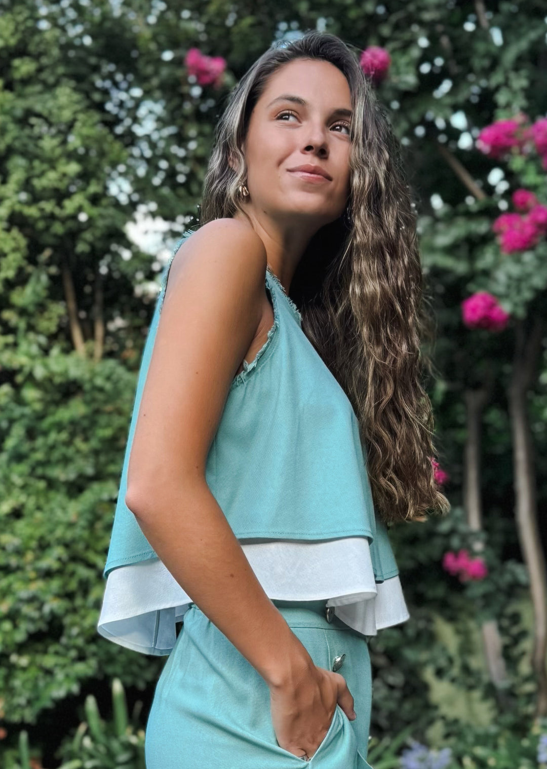 Top Colomba | Sky Blue
