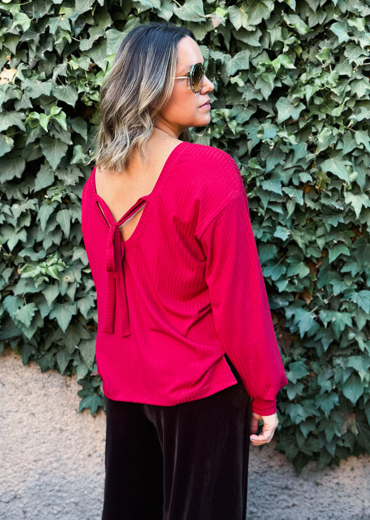 Polera Ester | Roja