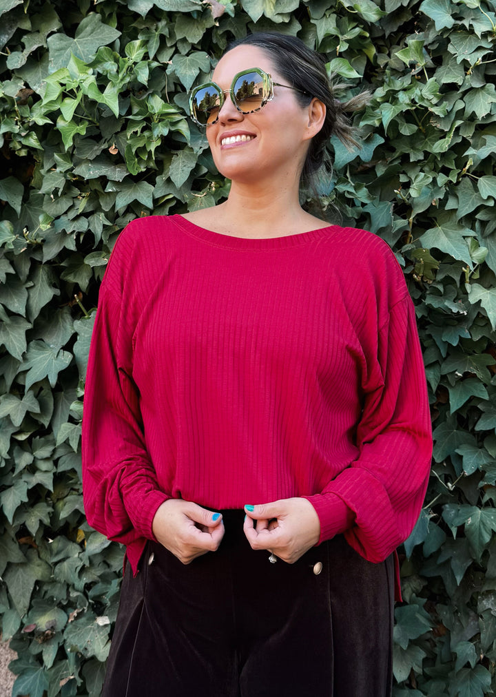 Polera Ester | Roja