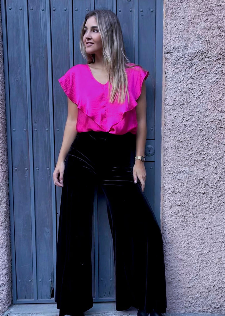 Pantalón Matilde | Velvet - Negro