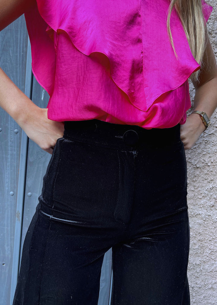 Pantalón Matilde | Velvet - Negro