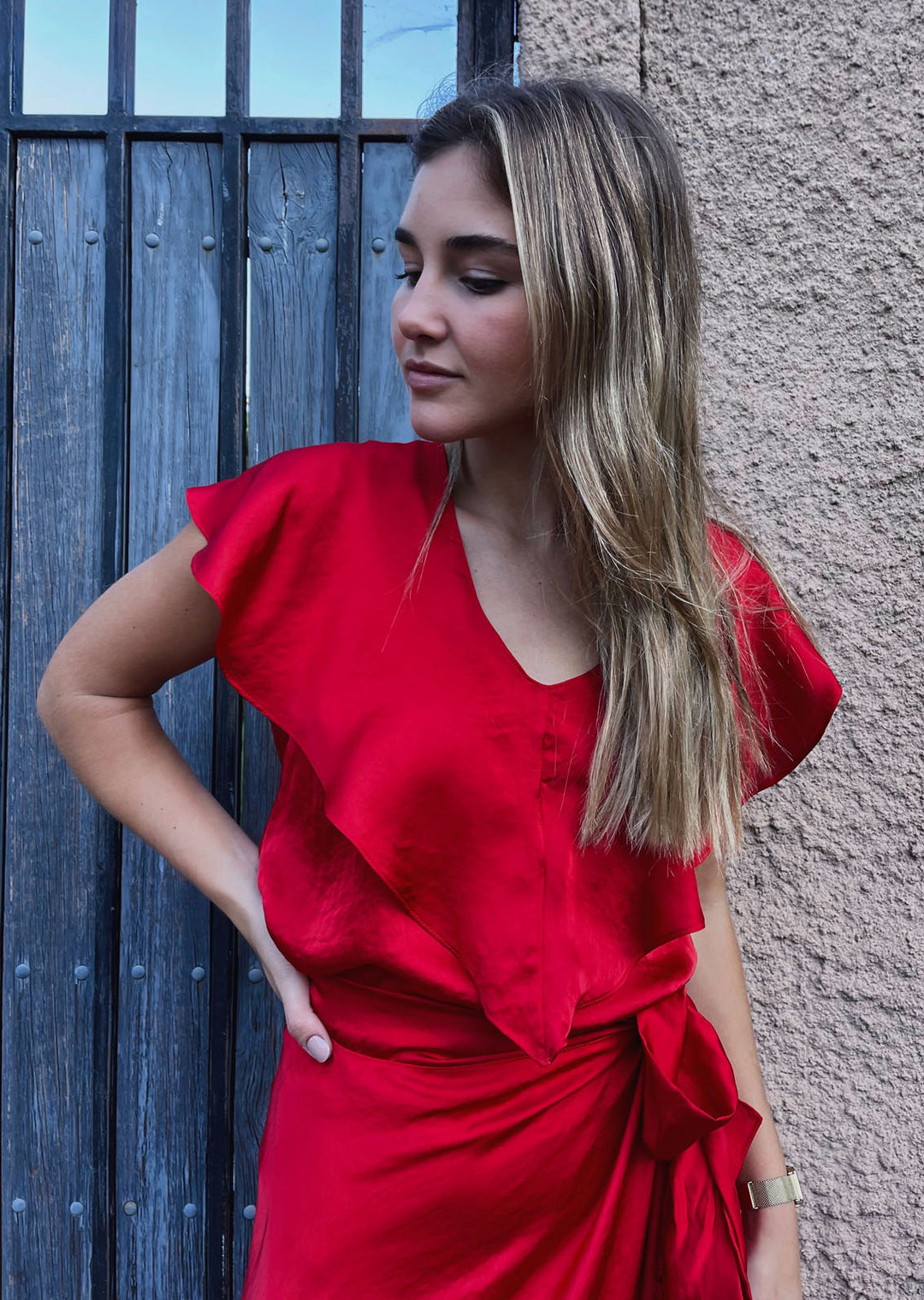 Blusa Clara | Roja