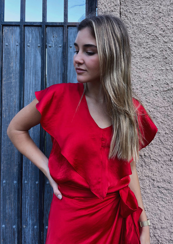 Blusa Clara | Roja