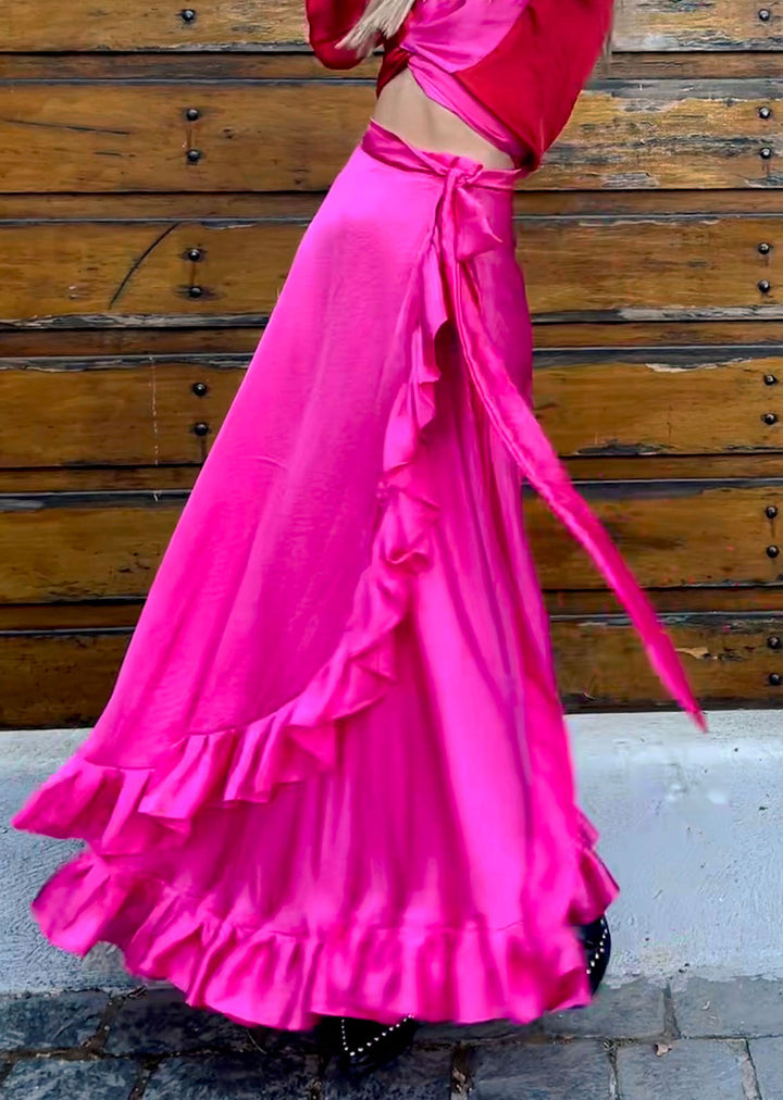 Pollera Augusta | Fucsia