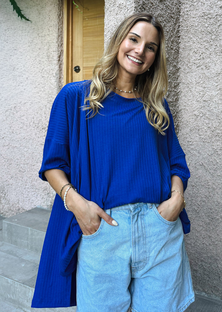 Polera Irene | Azulino