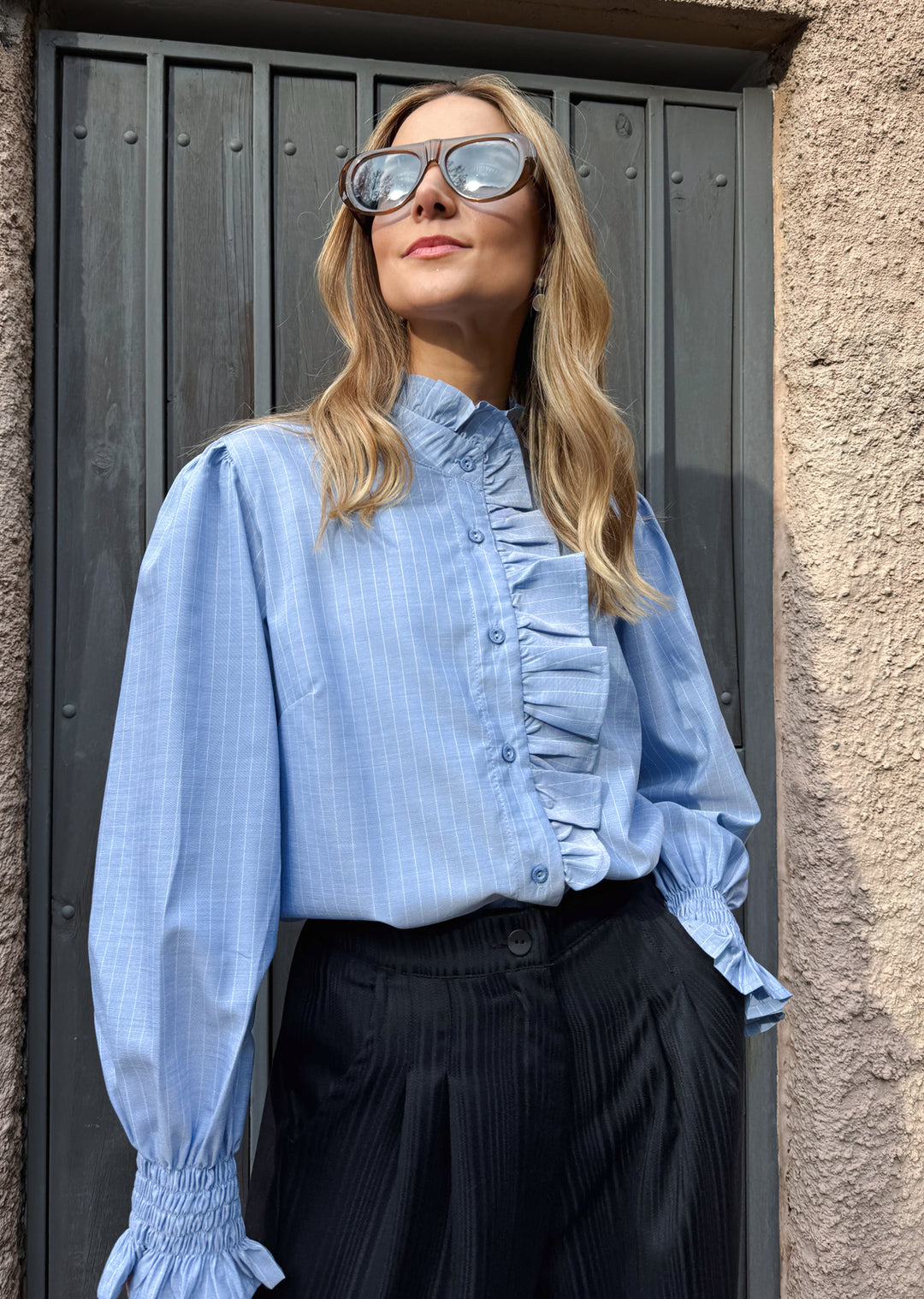 Blusa Valeria | Light blue