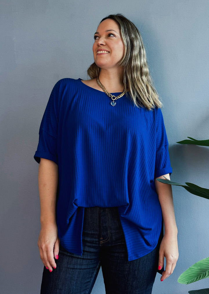 Polera Irene | Azulino