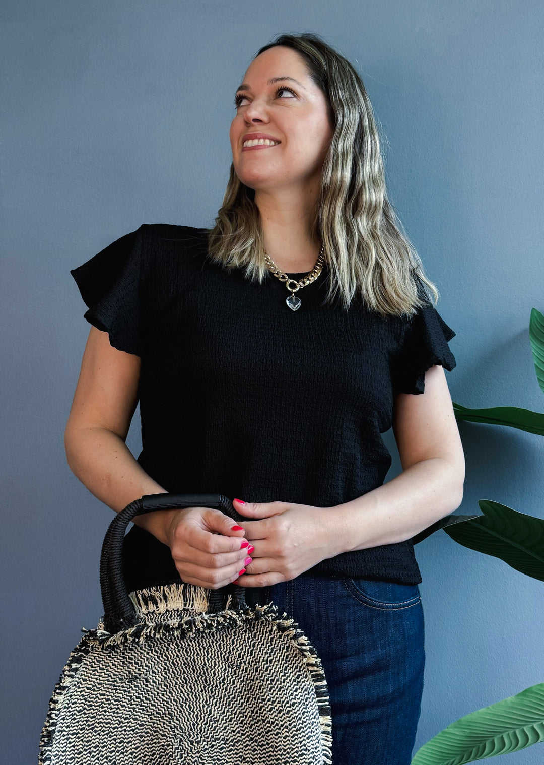 Polera Amparo | Negra
