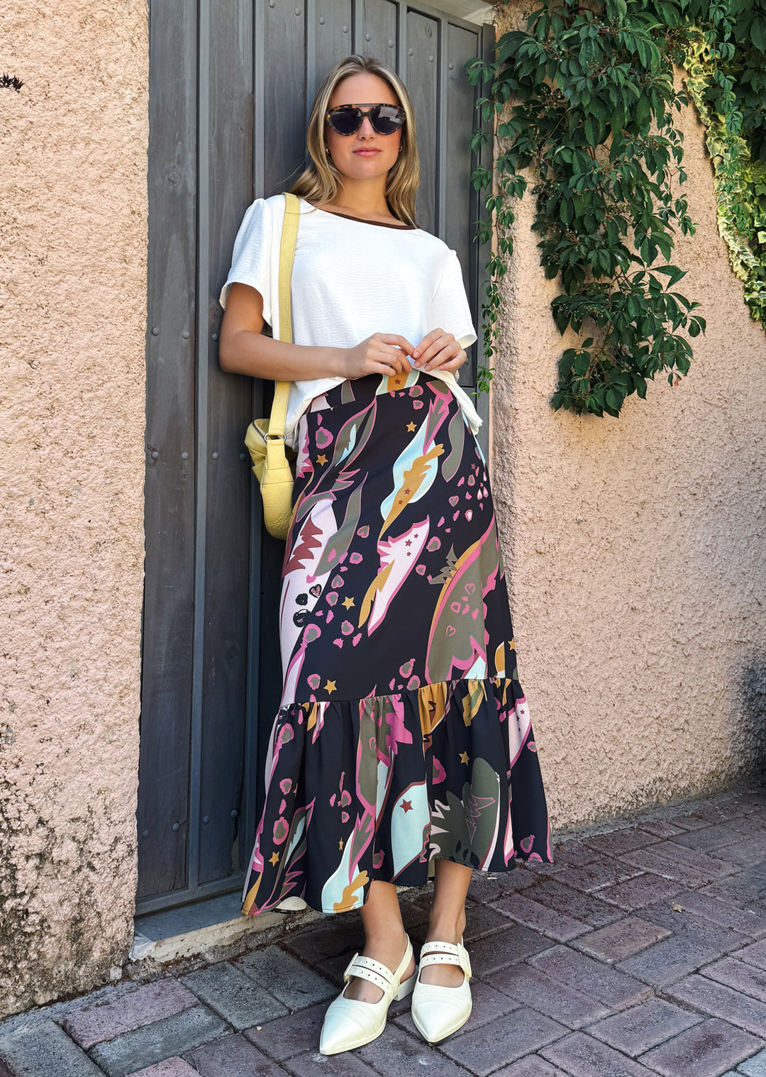 Pollera Lucia | Rayos y estrellas