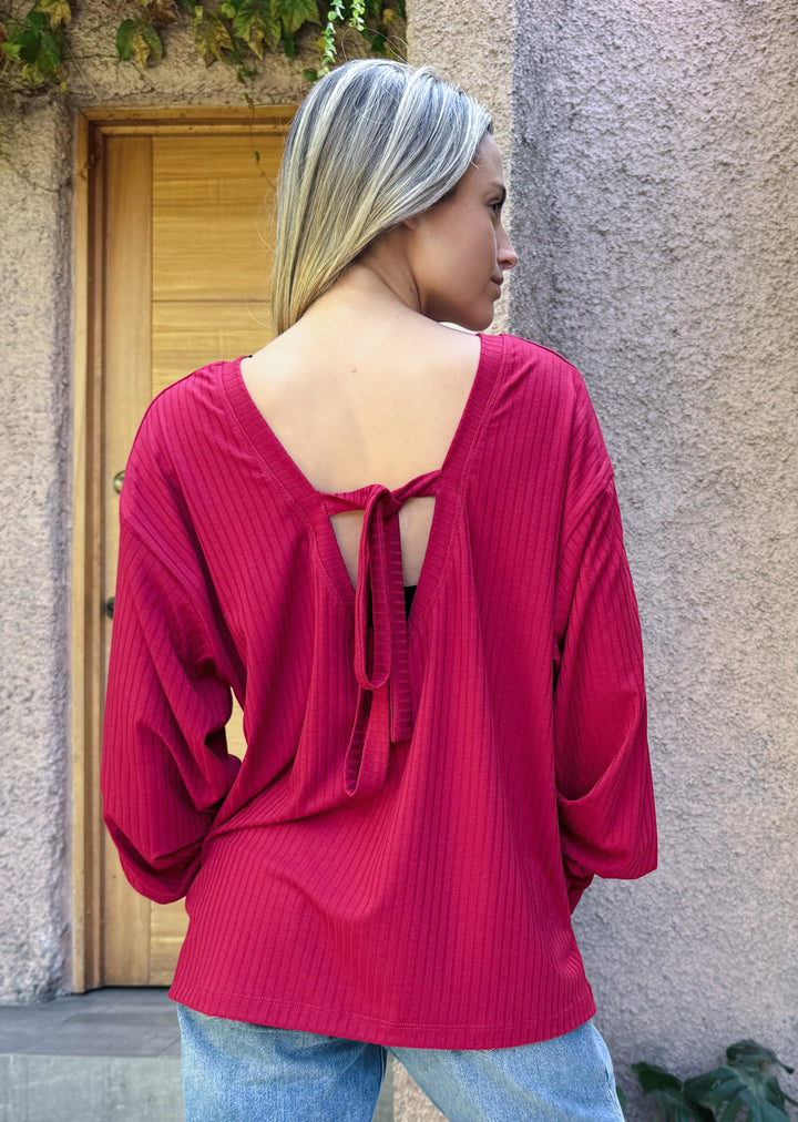 Polera Ester | Roja
