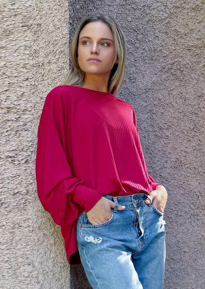 Polera Ester | Roja
