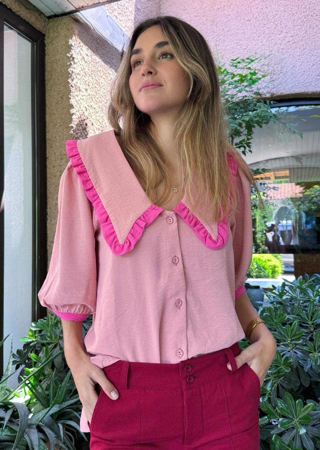 Blusa Ame | Pink