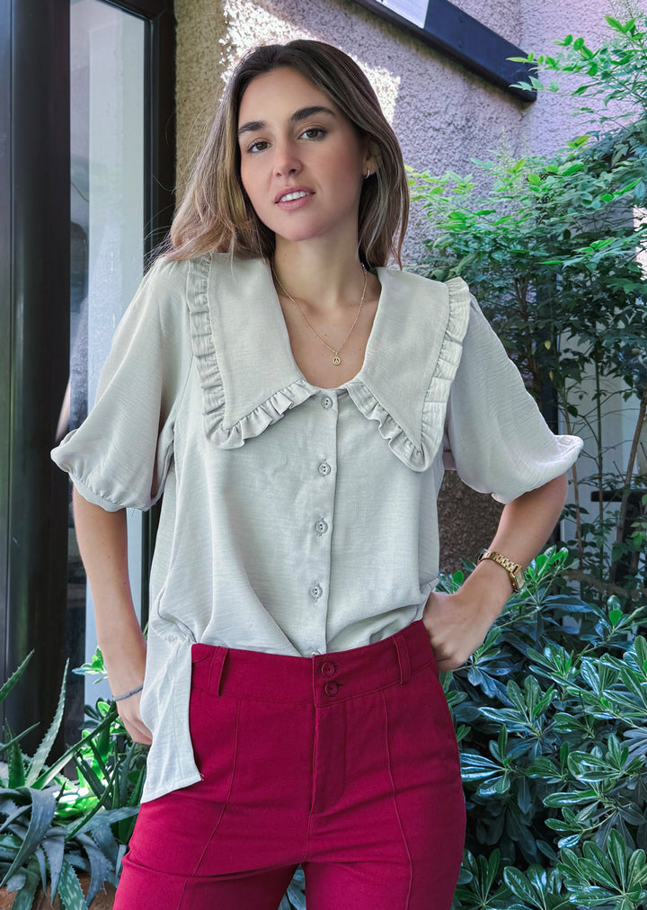 Blusa Ame | Beige